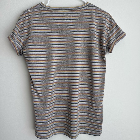 Prana Cozy Up Stripe Tee Hemp, Outdoors, Hiking Camping Size Small - Picture 3 of 8